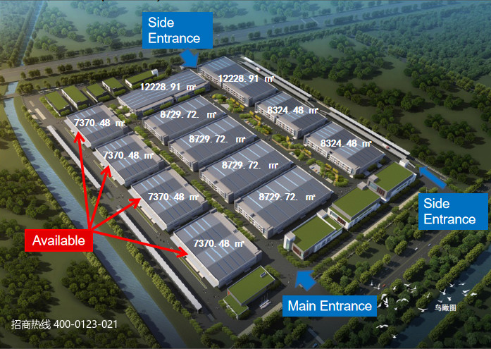 G2790 蘇州太倉(cāng)中德工業(yè)園三期 開(kāi)發(fā)區(qū)政府自建標(biāo)準(zhǔn)廠房出租 單層可裝行車 4000平起租