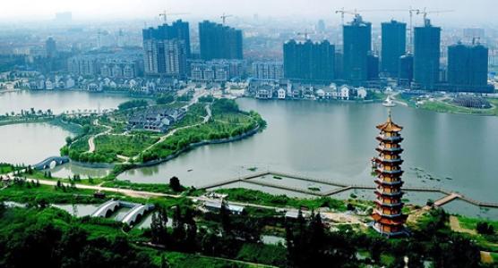 湖北省潛江市地圖