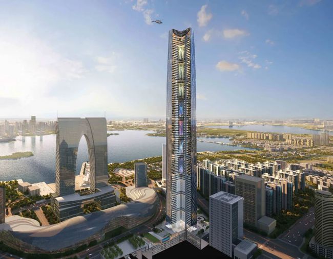 開創(chuàng)民企建造超高層建筑先河 中南集團打造“蘇州頭部高樓”蘇州中南中心